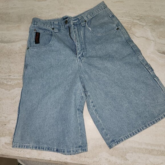 Imperial Court Denim Jean bahama length Shorts - Picture 3 of 8